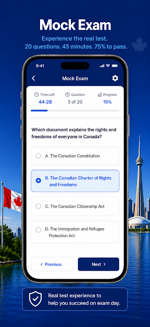 Canada: Citizenship Test Prep Screenshot 3
