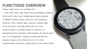 Tricolor Lines For Wear OS Screenshot 3