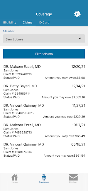 VCHCP Screenshot 2
