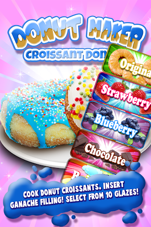 Donut Maker - Make Candy Donuts Fun Cooking Game Screenshot 0