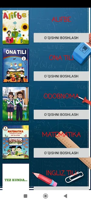 1-sinf Darsliklar to`plami Screenshot 2