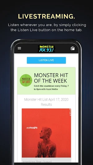 Monster RX93.1 Screenshot 1