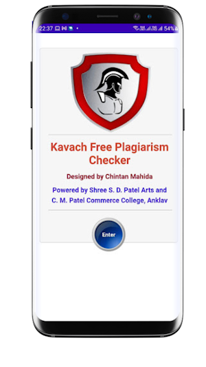 Kavach Plagiarism Checker Screenshot 1