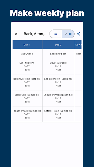 FitFit - Workout Tracker Screenshot 1