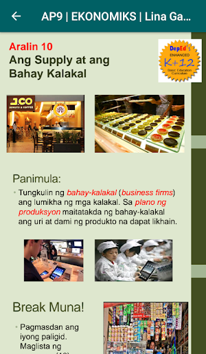 Araling Panlipunan 9 Screenshot 1