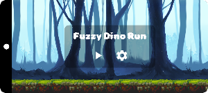 Fuzzy Dino Run Screenshot 0