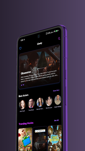 Cinely: Movies & TV Screenshot 1