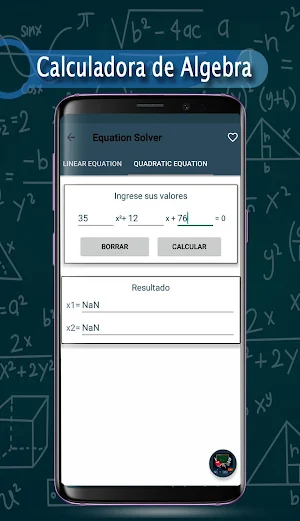 Algebra Calculator Screenshot 2