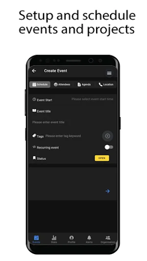 Attendex - Attendance Tracker, Event Organizer Screenshot 0