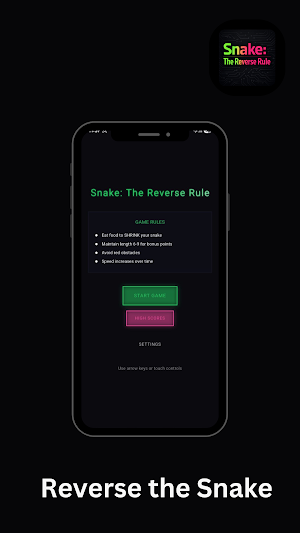 Snake : The Reverse Rule Screenshot 1