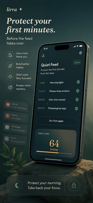 Lirra: Cortisol Morning Ritual Screenshot 3
