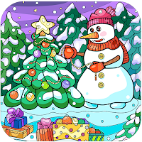 Christmas Coloring Book Games