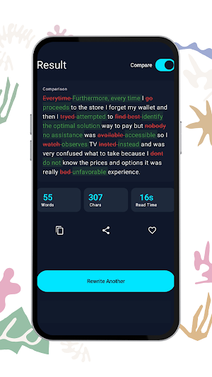 Offline AI Text Rewriter Screenshot 3