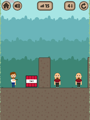 Bouncy Bullet Physics Puzzles Screenshot 2