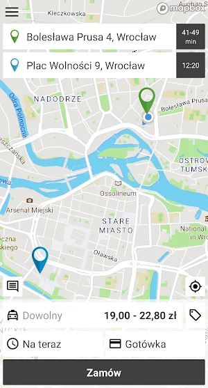 Partner Taxi Wrocław Screenshot 2