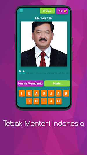 Kuis Menteri Indonesia 2023 Screenshot 0