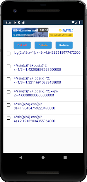 Math Calculator Screenshot 3