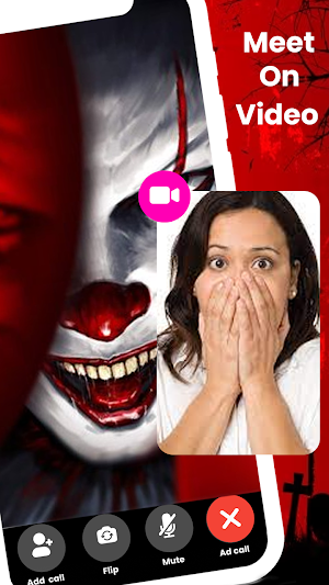 Scary clown Game Call Screenshot 1