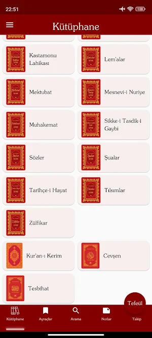 Risâle-i Nur Külliyatı Screenshot 0