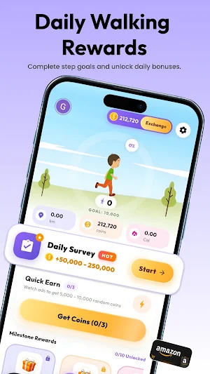 Walk & Earn: Steps for Cash Screenshot 1