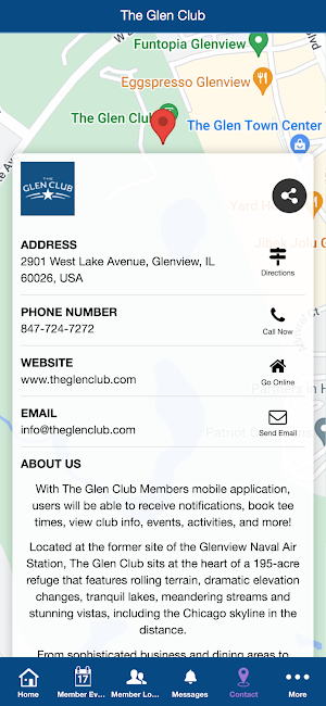 The Glen Club Member App Screenshot 2
