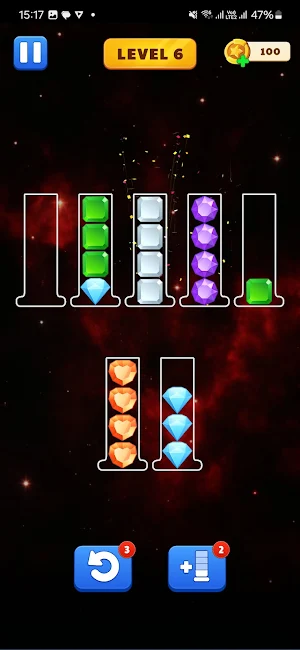 Diamond Jam Sort Screenshot 1