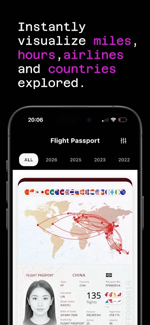 Flight Passport Screenshot 1