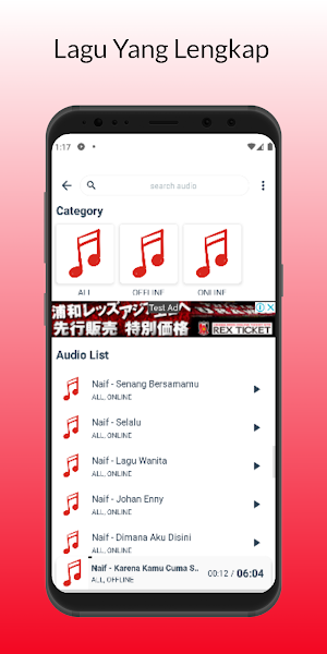 Lirik Lagu Naif Offline Screenshot 2