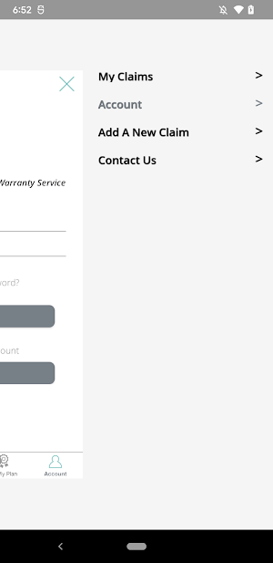 Slumberland Warranty Service Screenshot 1