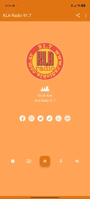 Radio KLA 91.7 Screenshot 1