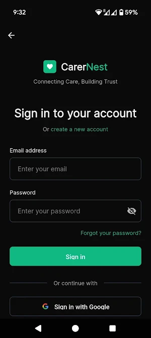 CarerNest Screenshot 3