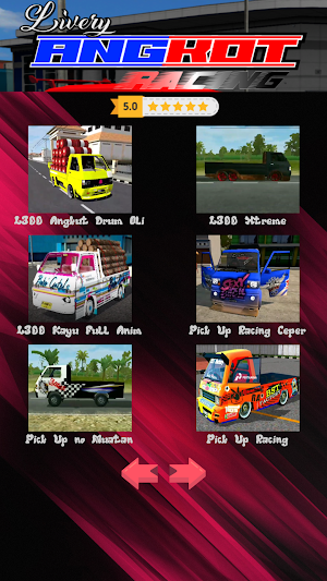 Livery Angkot Racing Screenshot 3