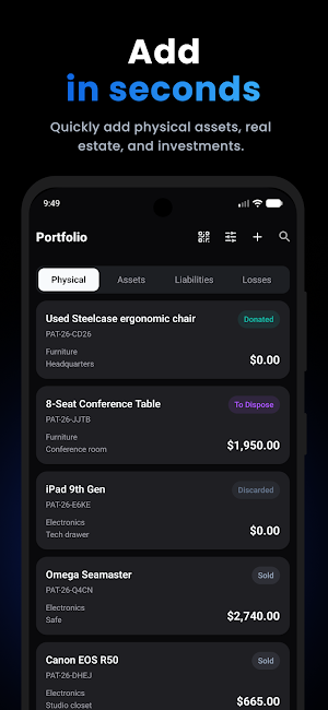 Easy Wealth Management Screenshot 1