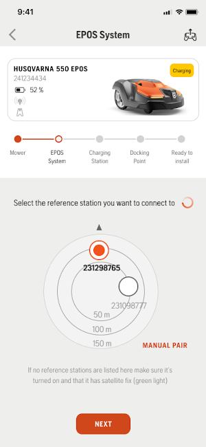 Mower Installation Tool Screenshot 2