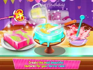 Birthday Cake Design Party - Bake, Decorate & Eat! Screenshot 2