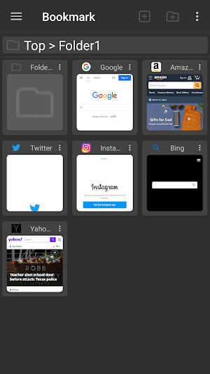 Bookmark Thumbnail Version Screenshot 1
