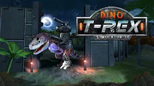 Dino T-Rex Simulator 3D Screenshot 0
