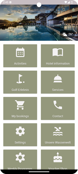 Waldhof Fuschlsee Resort App Screenshot 0