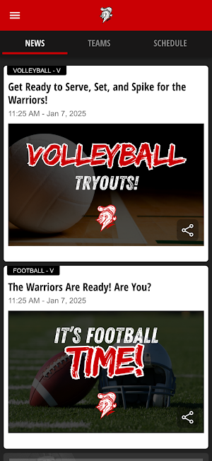 Tuscaloosa Christian Warriors Screenshot 1