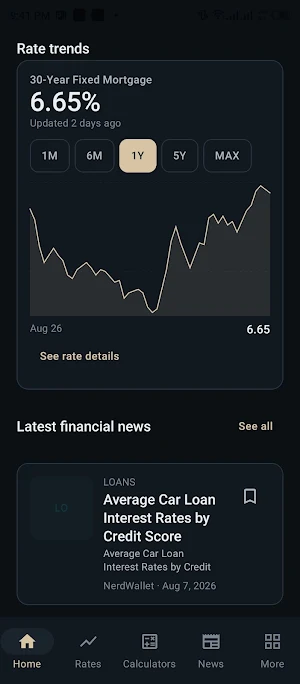 BankRate Screenshot 2