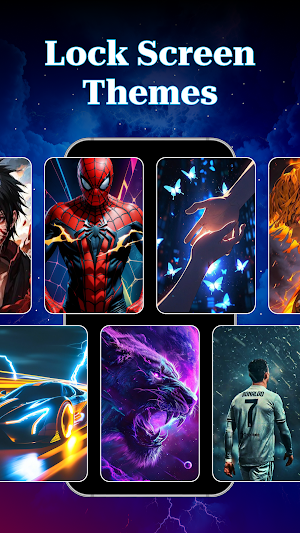 Zipper Lock Screen Wallpaper Screenshot 3