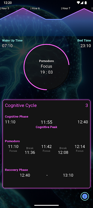 Cognitive & Sleep Ultradian Screenshot 0