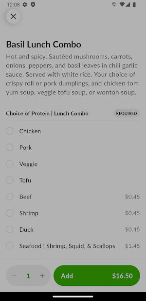 Manow Thai Kitchen Screenshot 3