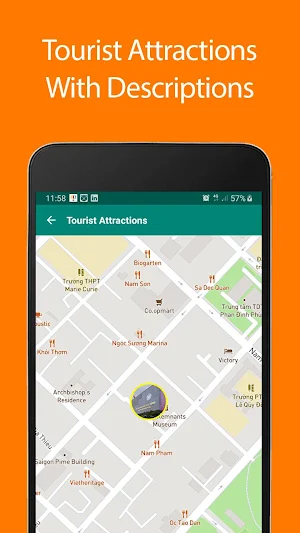 Ho Chi Minh City Offline Map and Travel Guide Screenshot 0