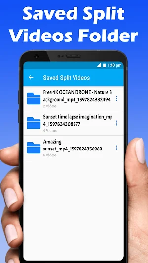 Video Splitter - 30 Sec Splitter, Crop & Cut Video Screenshot 3