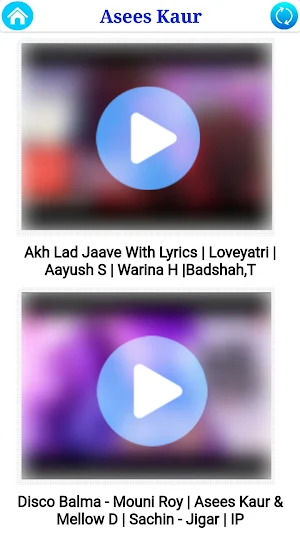 Asees Kaur All Video Songs Screenshot 0