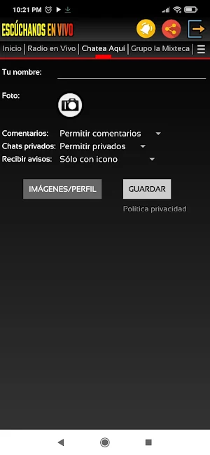 Potencia Mixteca Radio Screenshot 2