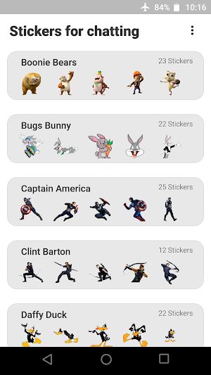 Cartoon Stickers Pro Screenshot 0
