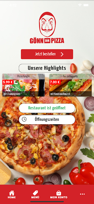 Gönn dir Pizza Screenshot 0