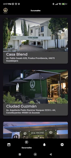 Poltrone Barberías Screenshot 2